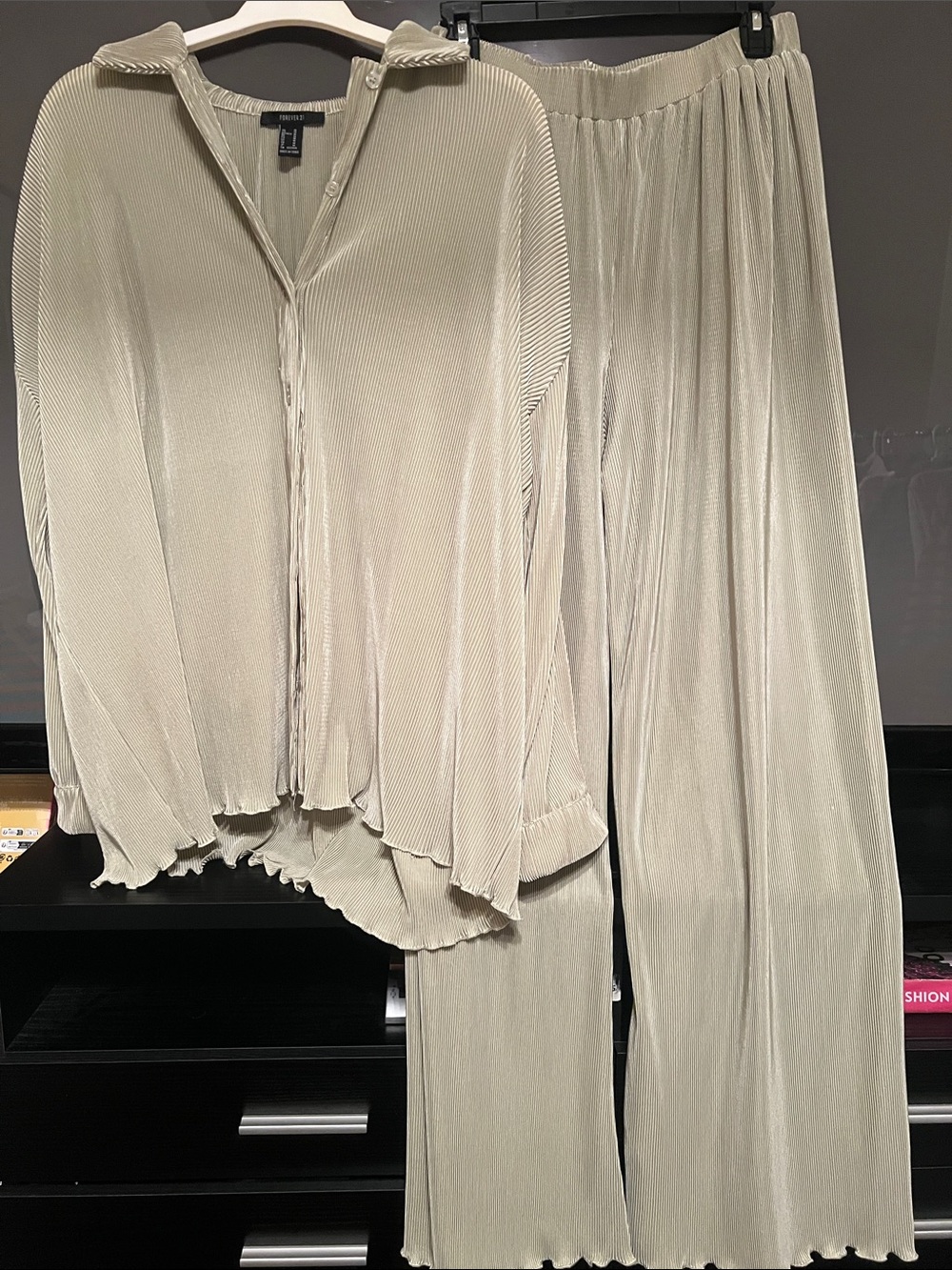 Forever 21 Plisse Matching Set